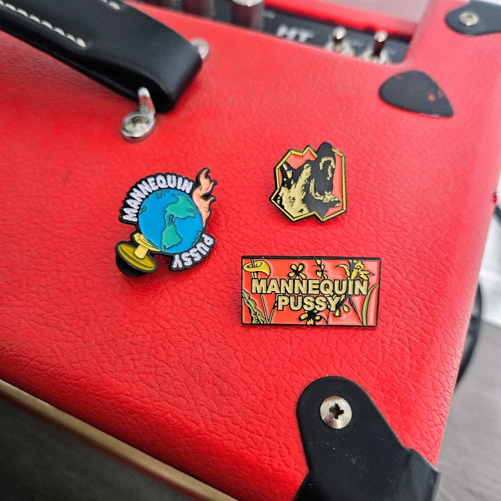 Original Mannequin ***** Pin Set Band Merch